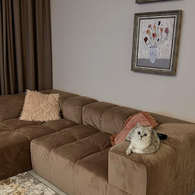 Купить качественную бескаркасную мягкую мебель недорого. Отзыв о качестве материалов с фото. 5 звезд.